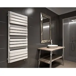 Полотенцесушитель электрический лесенка Terma Warp T 655x500 белый WLWAT065050 K916E1Е8, 3