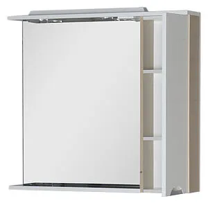 Шкаф-зеркало Aquanet Гретта 100 R белый/светлый дуб 00173988 Шкаф-зеркало Aquanet Гретта 100 R белый/светлый дуб 00173988, 4