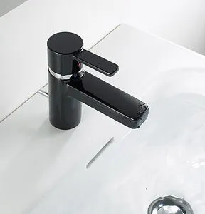 Смеситель для раковины Kludi Zenta чёрный/хром 382518675 Смеситель для раковины Kludi Zenta чёрный/хром 382518675, 3