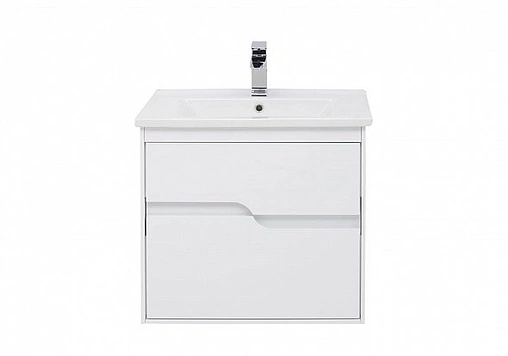 Тумба под умывальник подвесная Aquanet Модена 65 белый 00198485