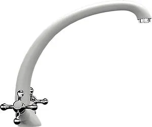 Смеситель для кухни Ulgran ультра-белый U-013-341 Смеситель для кухни Ulgran ультра-белый U-013-341, 3