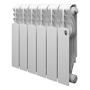 Радиатор биметаллический 6 секций Royal Thermo Revolution B 350 Bianco Traffico RTRB335006 Радиатор биметаллический 6 секций Royal Thermo Revolution B 350 Bianco Traffico RTRB335006, 1