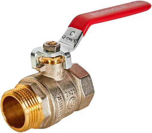 Кран шаровый 1&quot;в x 1&quot;в Rommer ГОСТ Р 59553-2021 RBV-0002-2210325