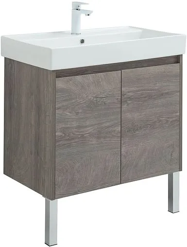 Тумба под умывальник Aquanet Nova Lite 75 дуб рошелье 00298851