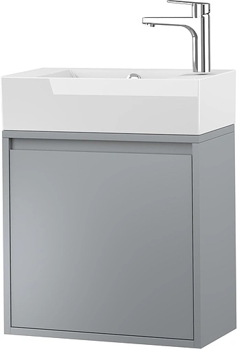 Тумба под умывальник подвесная Isvea Pro 51 серый 21SF1003050I