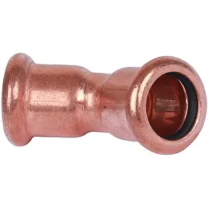 Отвод пресс двухраструбный 15мм угол 45° Sanha 6041 1604115, 5