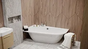 Ванна из искусственного камня Esse Marajo 190x90 L белый Ванна из искусственного камня Esse Marajo 190x90 L белый, 4