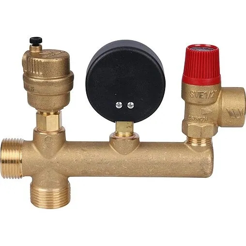 Группа безопасности котла до 32 кВт 1&quot; 2.5 бар Buderus KSS 7747304826