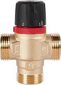 Трехходовой термостатический смесительный клапан 1" +20...+43°С Kvs 1.6 Rommer RVM-0131-164325 Трехходовой термостатический смесительный клапан 1" +20...+43°С Kvs 1.6 Rommer RVM-0131-164325, 3