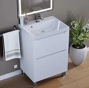 Тумба под умывальник напольная Uperwood UPD Tanos 60 белый матовый 291120329, 5