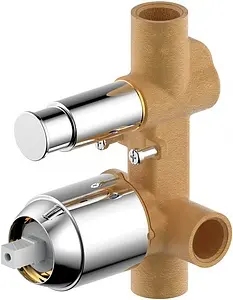 Скрытая часть термостата Bravat D9100CP, 1