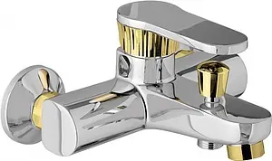 Смеситель для ванны Cezares Diana хром/золото DIANA-VM-01 Смеситель для ванны Cezares Diana хром/золото DIANA-VM-01, 1