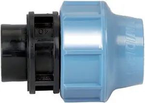 Муфта компрессионная переходная 25мм x 1"в Unidelta 1004025004 Муфта компрессионная переходная 25мм x 1"в Unidelta 1004025004, 1