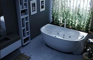 Ванна акриловая Aquatek Мелисса 180х95 с фронтальной панелью, с каркасом (вклеенный) MEL180-0000031 Ванна акриловая Aquatek Мелисса 180х95 с фронтальной панелью, с каркасом (вклеенный) MEL180-0000031, 4