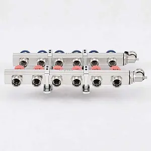 Группа коллекторная без расходомеров 6 отводов 1&quot;в/в x ¾&quot;ек Uni-fitt 441E4306, 3