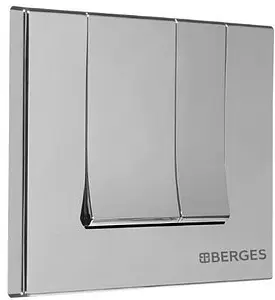 Клавиша смыва для унитаза BERGES Novum S2 040042 хром матовый Клавиша смыва для унитаза BERGES Novum S2 040042 хром матовый, 3