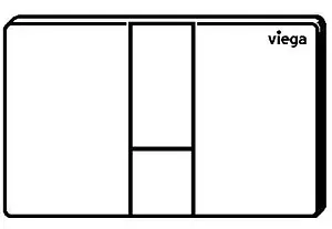 Клавиша смыва для унитаза Viega Prevista Visign for Style 24 8614.1 773274 хром матовый Клавиша смыва для унитаза Viega Prevista Visign for Style 24 8614.1 773274 хром матовый, 3