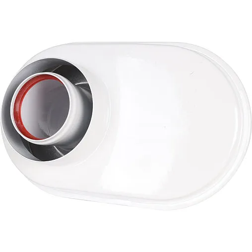 Адаптер разделительный Ø 60/100 x 80/80мм (алюм.) Rommer RCA-8080-250002