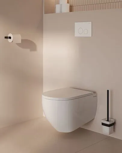 Унитаз подвесной безободковый Allen Brau Reality белый 4.32006.20