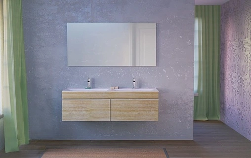 Зеркало Raval Twins 140 Twi.02.140/W