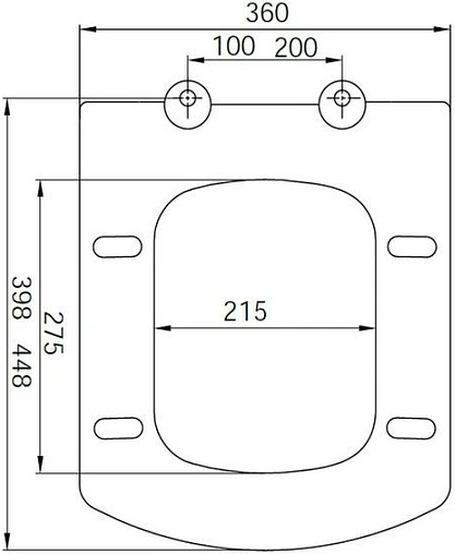 Крышка-сиденье для унитаза с микролифтом IDDIS Vane белый VANDPSEi31 Крышка-сиденье для унитаза с микролифтом IDDIS Vane белый VANDPSEi31
