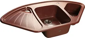 Мойка кухонная GranFest Corner C-1040E красный марс Мойка кухонная GranFest Corner C-1040E красный марс, 1