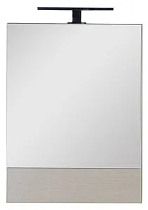 Шкаф-зеркало Aquanet Нота 58 L светлый дуб 00158856, 5