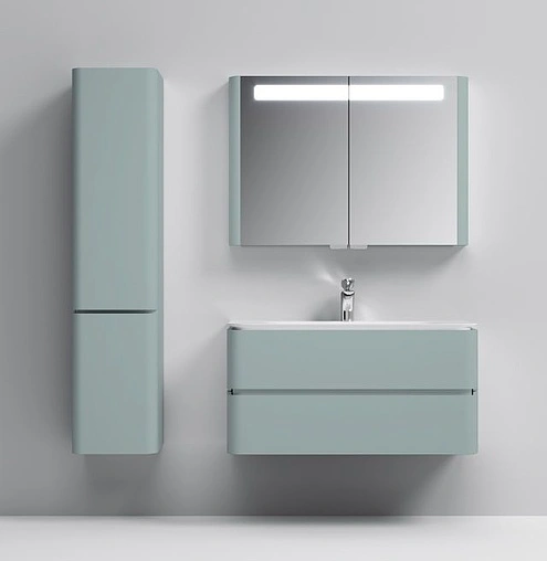 Шкаф-зеркало Am.Pm Sensation 100 мятный M30MCX1001GG