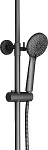 Душевая система со смесителем для ванны Timo Beverly чёрный матовый SX-1060/03, 3