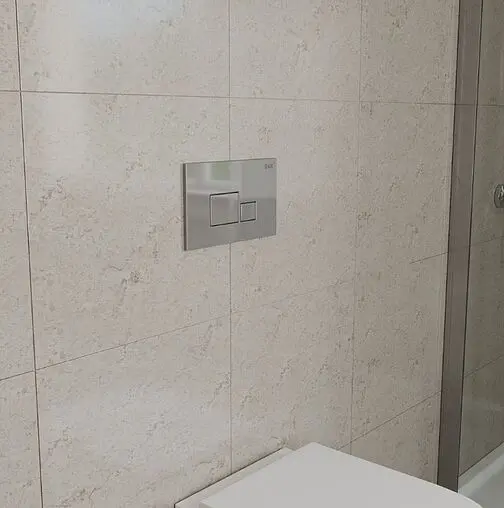 Клавиша смыва для унитаза D&amp;K Quadro DB1519001 хром глянцевый