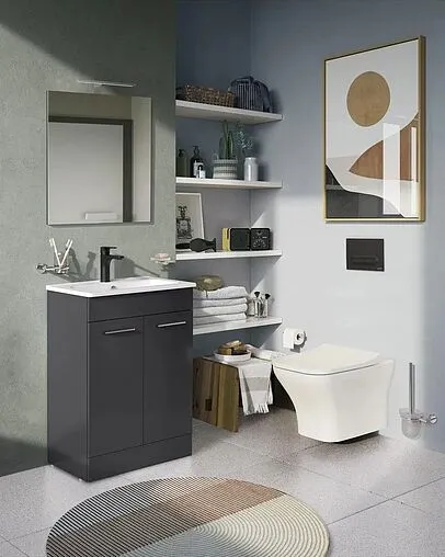 Унитаз подвесной безободковый VitrA Zentrum Square SmoothFlush белый 7484B003-0075