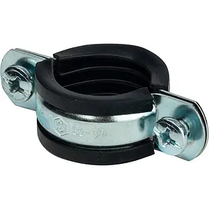 Хомут сантехнический обрезиненный ½" (20-25мм) 71004-01 Хомут сантехнический обрезиненный ½" (20-25мм) 71004-01, 1