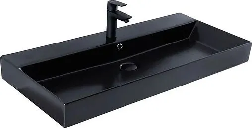 Раковина Sanovit Slim Synergy 100 черный 17100-110