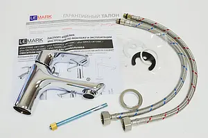 Смеситель для раковины Lemark plus Shape хром LM1706C Смеситель для раковины Lemark plus Shape хром LM1706C, 3