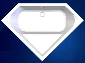 Ванна акриловая Vagnerplast Cavallo Corner 140x140 VPBA140CAV3X-04, 3