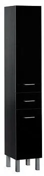 Шкаф-пенал напольный Aquanet Верона 35 R чёрный 00178971 Шкаф-пенал напольный Aquanet Верона 35 R чёрный 00178971, 3