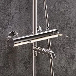 Душевая система с термостатом для ванны Damixa Scandinavian Pure хром 936740000 Душевая система с термостатом для ванны Damixa Scandinavian Pure хром 936740000, 5