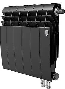 Радиатор биметаллический 6 секций нижнее правое подключение Royal Thermo BiLiner VD 350 Noir Sable RTBNSVDR35006 Радиатор биметаллический 6 секций нижнее правое подключение Royal Thermo BiLiner VD 350 Noir Sable RTBNSVDR35006, 1