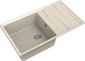 Мойка кухонная GranFest Level LV-860L бежевый Мойка кухонная GranFest Level LV-860L бежевый, 1