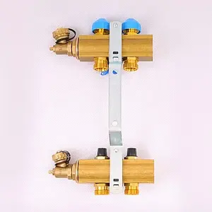 Группа коллекторная без расходомеров 2 отвода 1"в/в x ¾"ек Watts HKV 10004172 Группа коллекторная без расходомеров 2 отвода 1"в/в x ¾"ек Watts HKV 10004172, 5