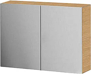 Шкаф-зеркало Am.Pm Spirit 60 молочный дуб M70MCX0600OF, 1