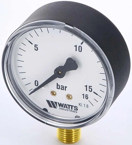 Манометр радиальный Watts MRP 80мм 16 бар ½&quot; 10007794