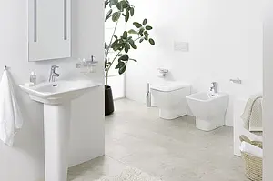 Унитаз приставной Laufen Palace белый 8.2370.1.000.000.1, 4