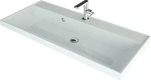 Тумба-умывальник подвесная Uperwood UPD Tanos 100 белый 291020229 Тумба-умывальник подвесная Uperwood UPD Tanos 100 белый 291020229, 3