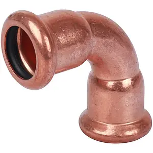 Уголок пресс двухраструбный 15мм угол 90° Sanha 6002A 16002A15 Уголок пресс двухраструбный 15мм угол 90° Sanha 6002A 16002A15, 1