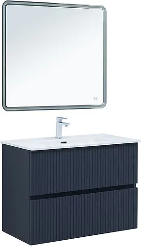 Тумба под умывальник Aquanet Джейн 90 маренго 00313303