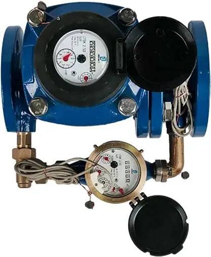 Счетчик холодной воды комбинированный Ду50 Декаст СТВК 2 10-50-01