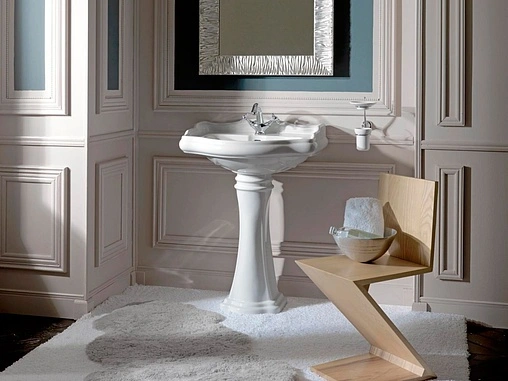 Раковина Kerasan Retro 55 белый 104501*3 Раковина Kerasan Retro 55 белый 104501*3