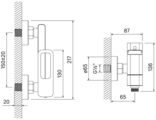 Смеситель для ванны IDDIS Slide хром SLISB00i02WA