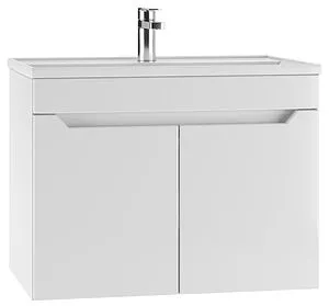 Тумба-умывальник подвесной Айсберг Мечта 70 белый DM2324T+4620008197746, 1